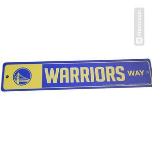 NBA 3.75" x 19" Golden State Warriors street sign